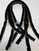 Black Riri Zipper 27.5 Inches Brass or 29 Inches Nickel 8MM Two-Way Separating - ZipUpZipper