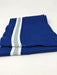 Wholesale Rib Knit Fabric Polyester Royal Blue /White Grey Stripes - ZipUpZipper