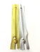 Metallic Gold OR Silver 5MM 6 inch Coil Pocket Zipper Closed Bottom - ZipUpZipper