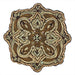 Embroidered Beaded Ornate Patch Emblem - ZipUpZipper