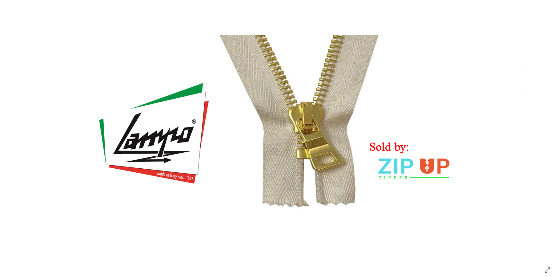 LAMPO Italian Zippers