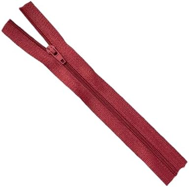 Nylon Zippers 4 Inches Coil #3 Closed Bottom
