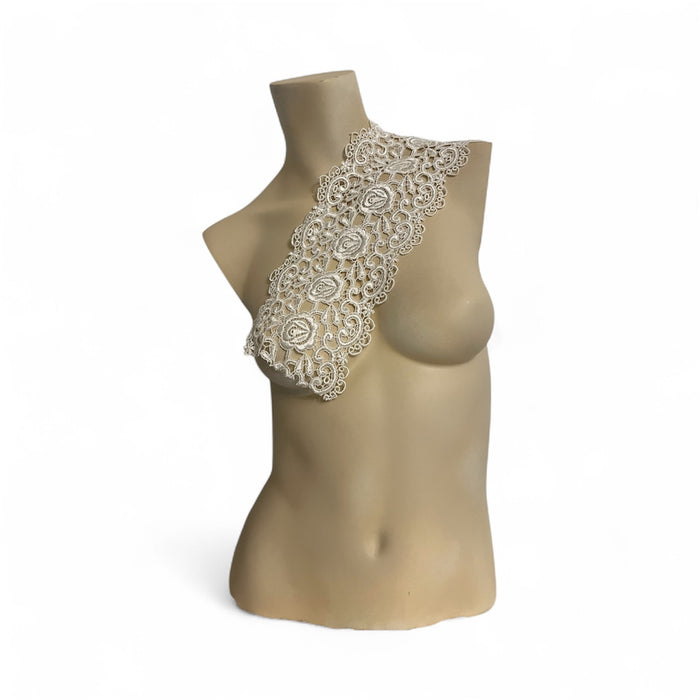 1 Yard 5" Gabi's Polyester Venice Lace Trim: White