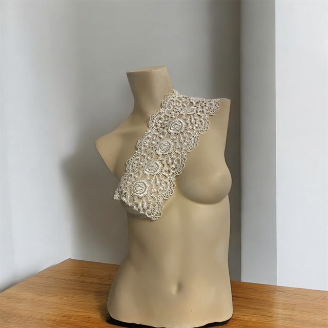 1 Yard 5" Gabi's Polyester Venice Lace Trim: White