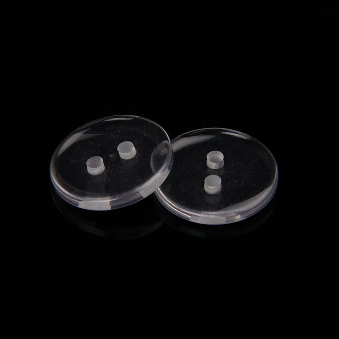 Clear Button 24/L and other sizes