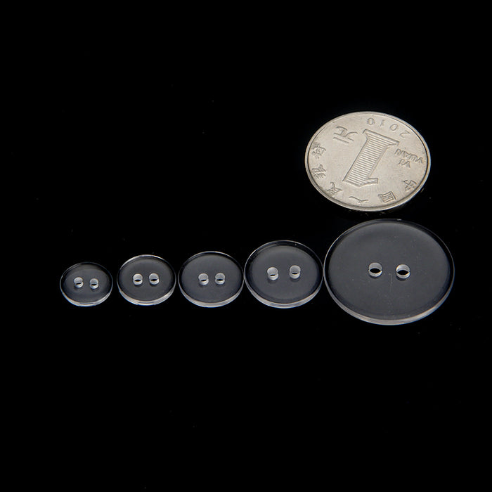 Clear Button 24/L and other sizes