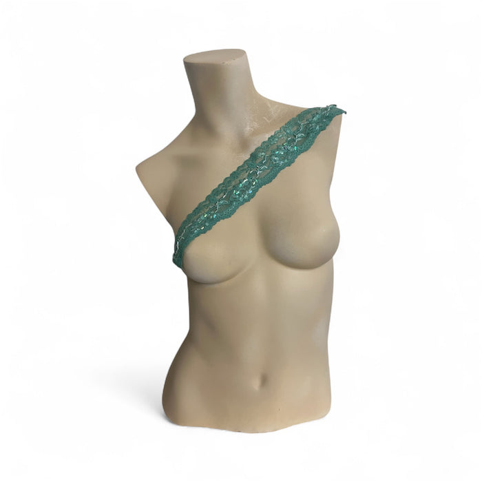 2 Yard Lace 2 inch wide with sequence green color