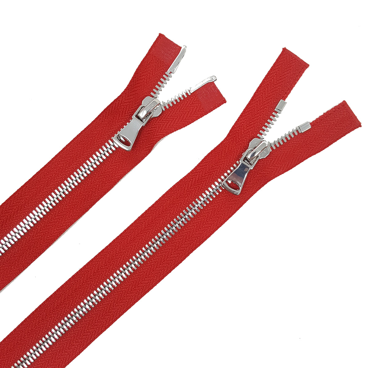 Wholesale Black Glossy Brass Two-Way Separating Zipper in 5MM or 8MM O —  ZipUpZipper