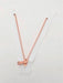Wholesale White Glossy Pocket Zipper Rose Gold Teeth 5MM or 8MM Closed Non Separating - ZipUpZipper
