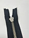 YKK 4.5MM #580 Black/Nickel Zipper Choose 4-9 Inches Closed Bottom (Sold By Single Pieces) - ZipUpZipper
