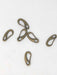 Curved Hook Clasp in Antique Brass 2 Inches - ZipUpZipper