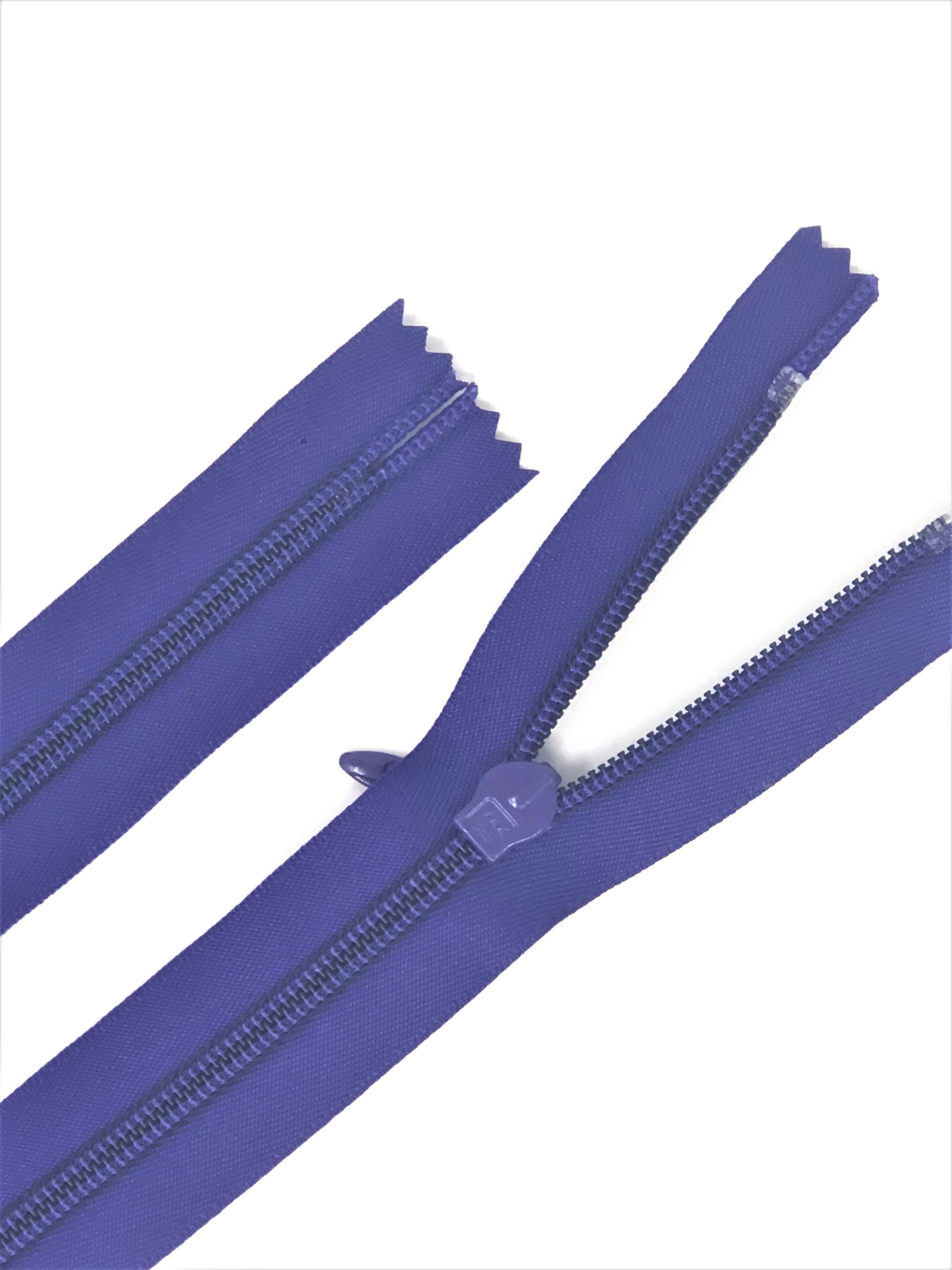 Invisible 5MM Zippers 24 Inches Closed -Choose Color- — ZipUpZipper