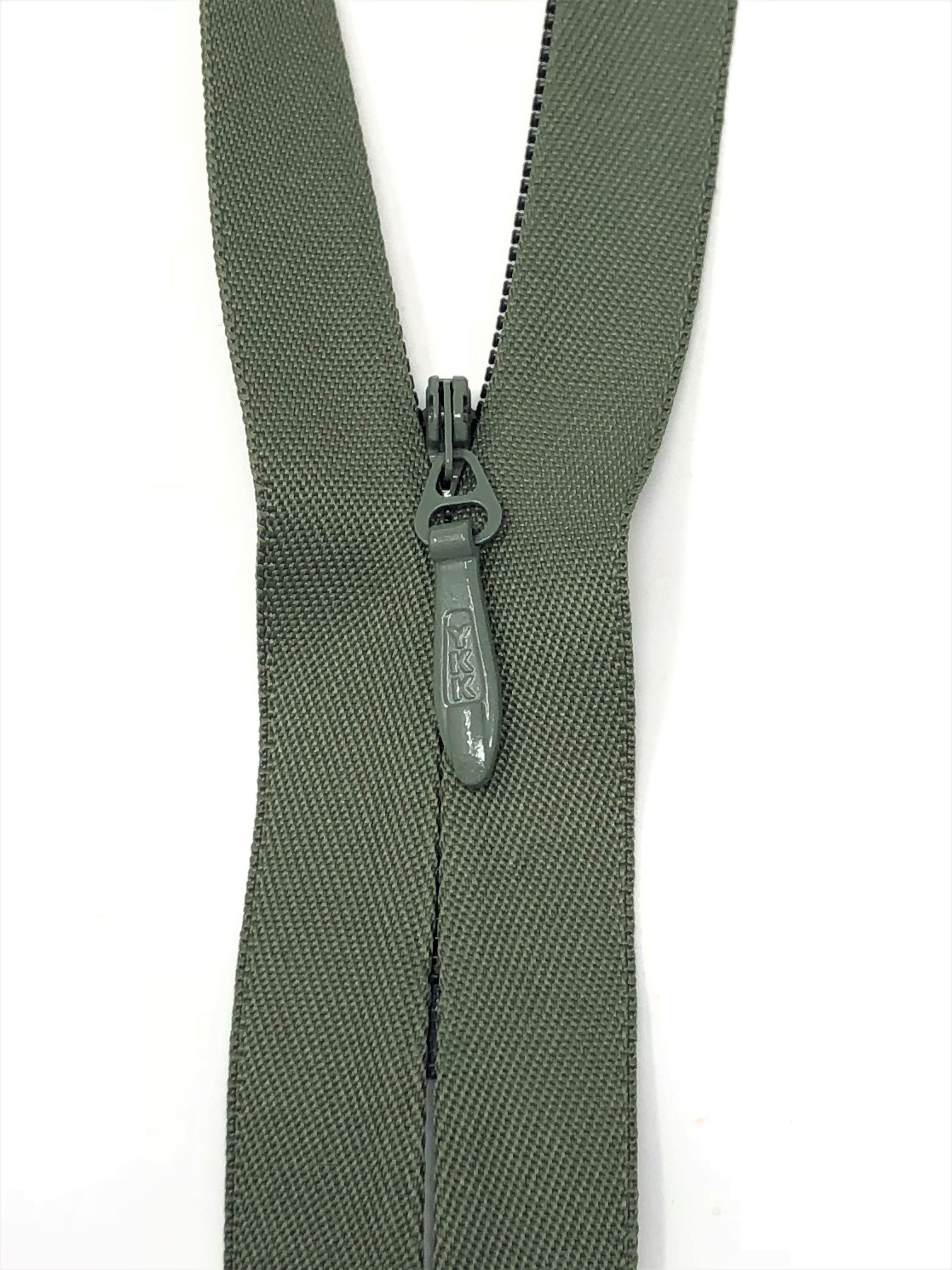 Invisible 5MM Zippers 24 Inches Closed Choose Color — ZipUpZipper
