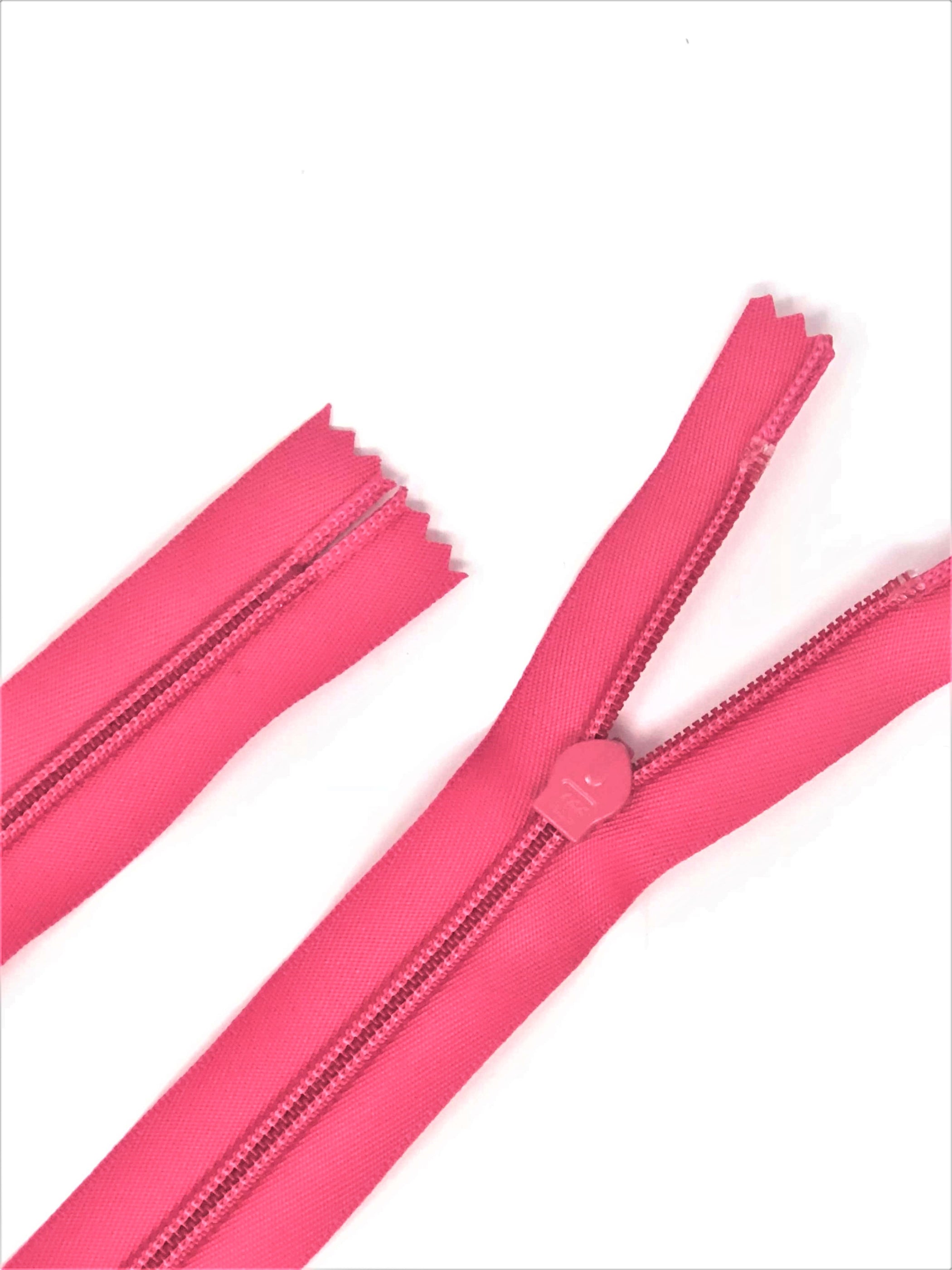 Invisible 5MM Zippers 24 Inches Closed -Choose Color- — ZipUpZipper