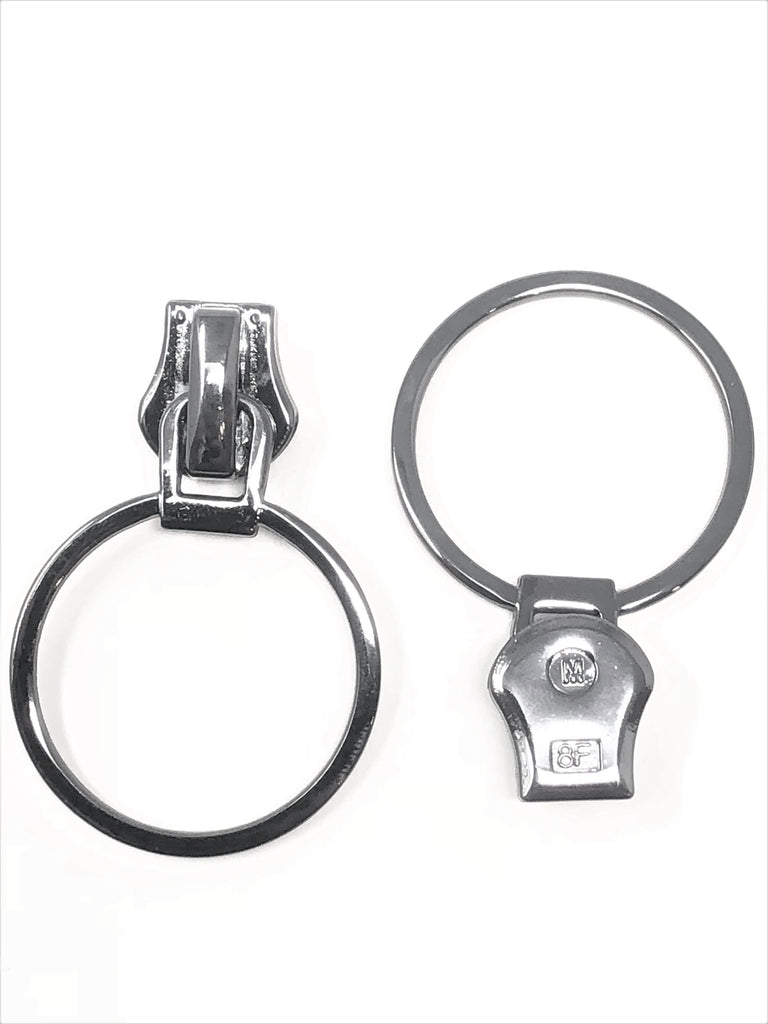 Metal Zipper, 20cm (8), Ball Drop Zipper Pull