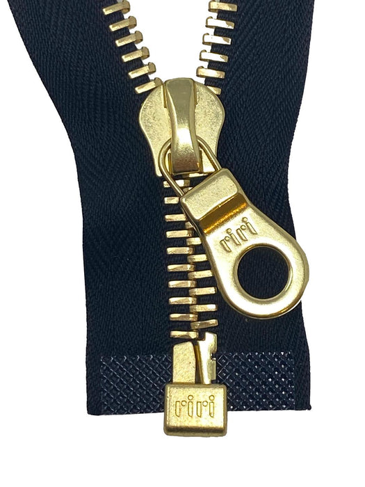 Riri KTA Zipper Pull, Black, Multiple Sizes