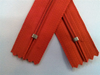 Red #819 Generic Nylon Zippers 12-22 Inches #3 Coil Closed Bottom - ZipUpZipper